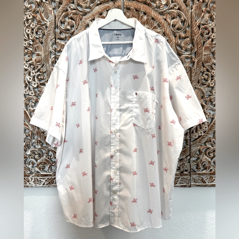 Izod Big & Tall Men's Izod Advantage Classic-Fit Performance Button-Down Shirt